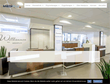 Tablet Screenshot of mediplusleipzig.de